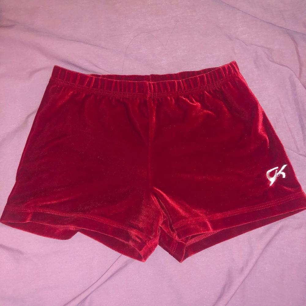 Red velvet gymnastics gk shorts